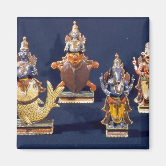 Aimant Quatre des incarnations de Vishnu (Devant)