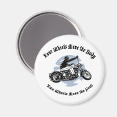 Aimant Quatre roues III (Recto/Verso)