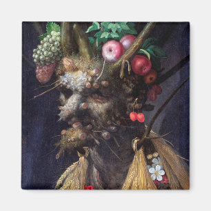 Aimant Quatre saisons en une tête, Arcimboldo