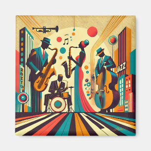 Aimant Quatuor de l'ère du jazz du milieu du siècle