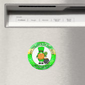 Aimant Que la chance des Irlandais soit avec vous (In Situ (Lave-vaisselle))