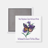 Aimant Que le bonheur vienne (Recto/Verso)