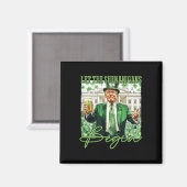 Aimant Que les Shenanigans commencent Trump St Patrick's (Recto/Verso)