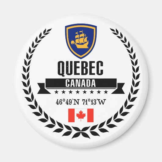 Aimant Québec (Devant)