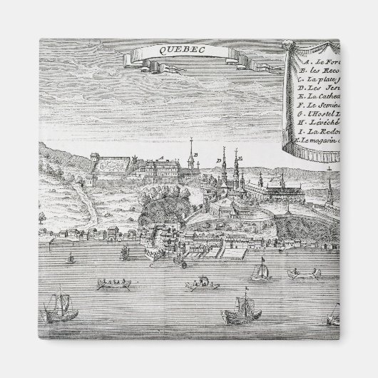 Aimant Québec, après La Potherie (Devant)