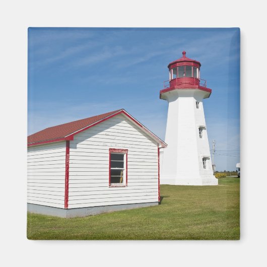 Aimant Québec, Canada. Phare du cap D'Espoir. (Devant)