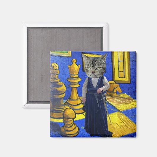 Aimant Queen Meowgause (Recto/Verso)