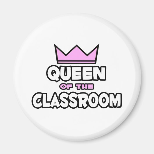 Aimant Queen of the Classroom (Devant)