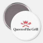 Aimant Queen of the Grill (Recto/Verso)