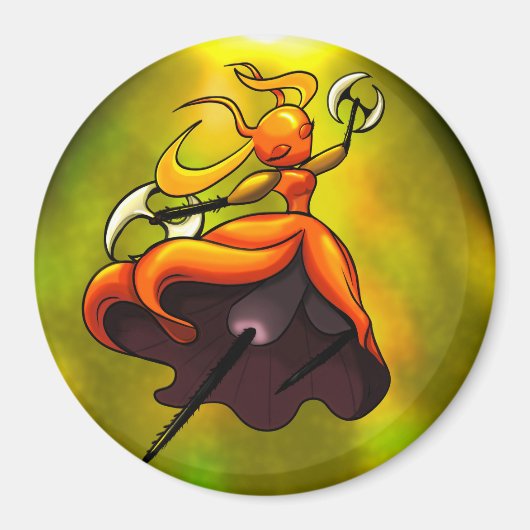 Aimant Queen of the Skarr (Devant)