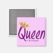 Aimant Queen of the Trailerpark (Recto/Verso)