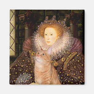 Aimant Queen - Orange Tabby cat 46