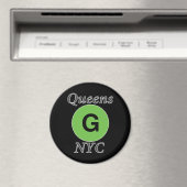 Aimant Queens NYC Train G (In Situ (Lave-vaisselle))