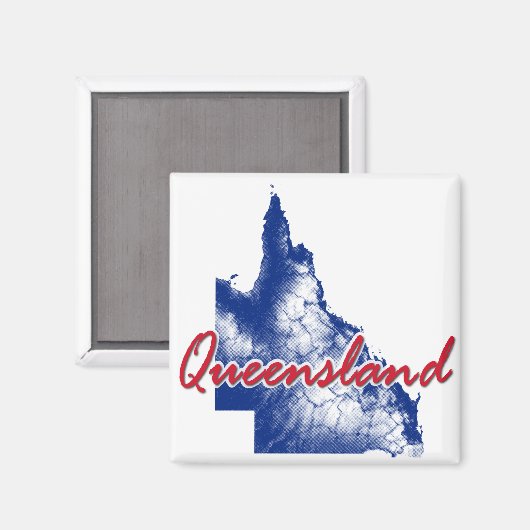Aimant Queensland (Recto/Verso)