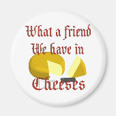 Aimant Quel ami nous avons dans Cheeses (Devant)