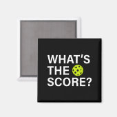 Aimant Quel est le score de pickleball (Recto/Verso)