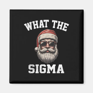 Aimant Quel est le Sigma Santa Funny Christmas Meme Xmas