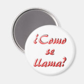 Aimant Quel est votre nom ? (Recto/Verso)