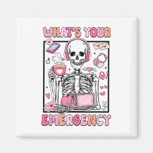Aimant Quelle est votre urgence Saint-Valentin 911 Dispat