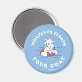 Aimant Quelle que soit la chèvre (Recto/Verso)