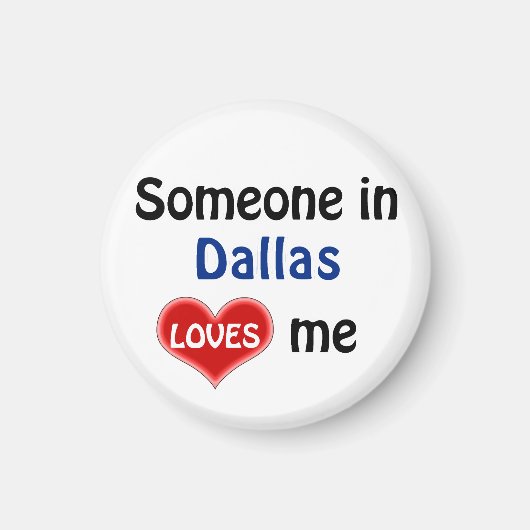 Aimant Quelqu'un à Dallas m'aime (Devant)