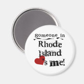 Aimant Quelqu'Un À Rhode Island M'Aime (Recto/Verso)