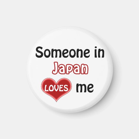 Aimant Quelqu'un au Japon m'aime (Devant)