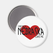 Aimant Quelqu'Un Au Nebraska M'Aime (Recto/Verso)