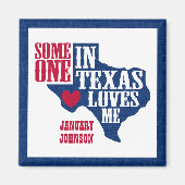 Aimant Quelqu'un au Texas m'aime (Devant)