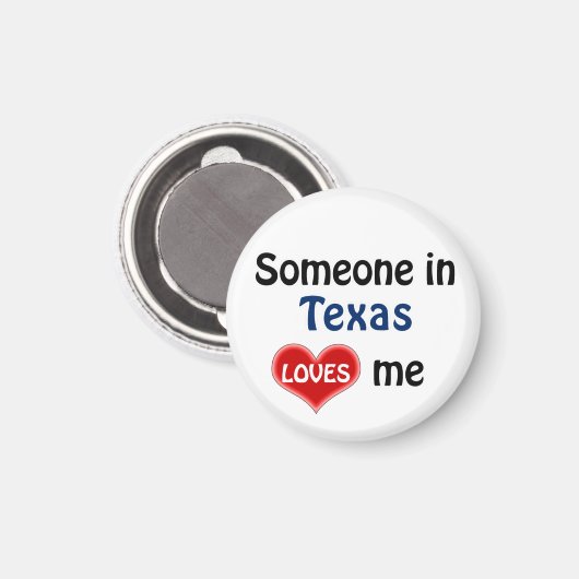 Aimant Quelqu'un au Texas m'aime (Recto/Verso)