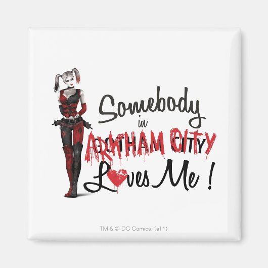 Aimant Quelqu'un en AC m'aime - Harley (Devant)