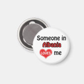 Aimant Quelqu'un en Albanie m'aime (Recto/Verso)