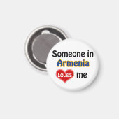 Aimant Quelqu'un en Arménie m'aime (Recto/Verso)