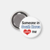 Aimant Quelqu'un en Corée du Sud m'aime (Recto/Verso)