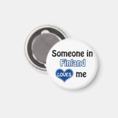 Aimant Quelqu'un en Finlande m'aime (Recto/Verso)