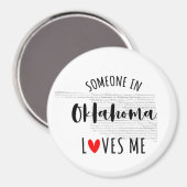 Aimant Quelqu'Un En Oklahoma M'Aime L'Aimant (Recto/Verso)
