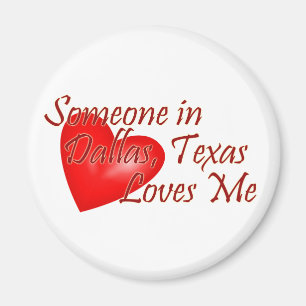 Aimant Quelqu'un m'aime à Dallas, le Texas