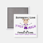 Aimant Quelqu'un que j'aime - Epilepsie (Fille) (Recto/Verso)