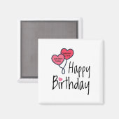 Aimant Quelqu'un que j'aime est né aujourd'hui - Joyeux a (Recto/Verso)