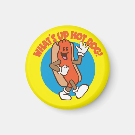 Aimant Qu'est-ce que le Hot Dog ? - L'aimant (Devant)