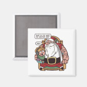 Aimant Qu'est-ce que tu veux pour Noël ? (Recto/Verso)