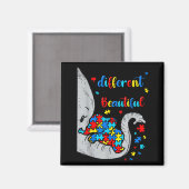 Aimant Qu'est-ce qui rend différent Bel Éléphant pour mam (Recto/Verso)