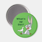 Aimant QU'EST-CE QU'IL Y A DOC?™ BUGS BUNNY™ Rabbit Hole (Recto/Verso)