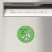 Aimant QU'EST-CE QU'IL Y A DOC?™ BUGS BUNNY™ Rabbit Hole (In Situ (Lave-vaisselle))