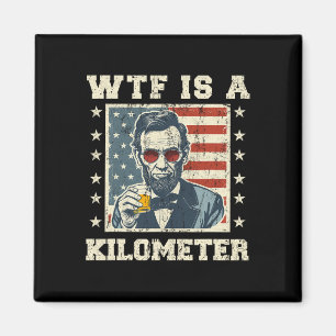 Aimant Qu'est-ce qu'un kilomètre Abe Lincoln 4 juillet dr