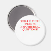 Aimant QUESTIONS hypothétiques (Recto/Verso)