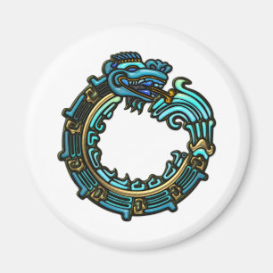 Aimant Quetzalcoatl turquoise