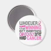 Aimant Qui A Dit Le Cancer Du Sein (Recto/Verso)