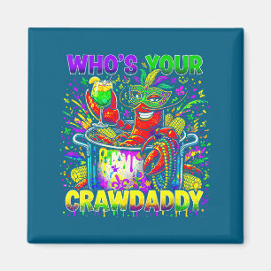Aimant Qui est crawdaddy écrevisses louisiane mardi gras 