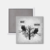 Aimant Qui est le propriétaire de l'Humour de grammaire (Recto/Verso)